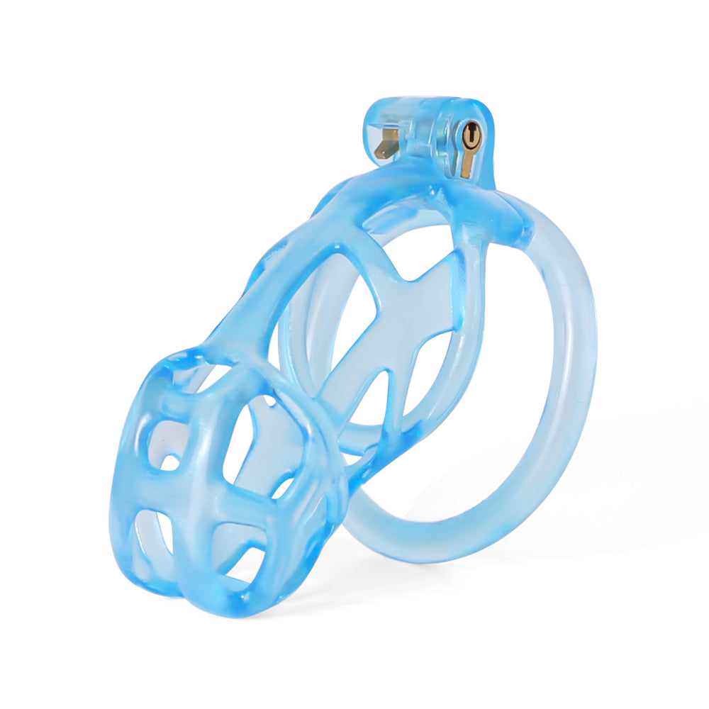 Ice Vision Blue Mamba Chastity Cage Type L