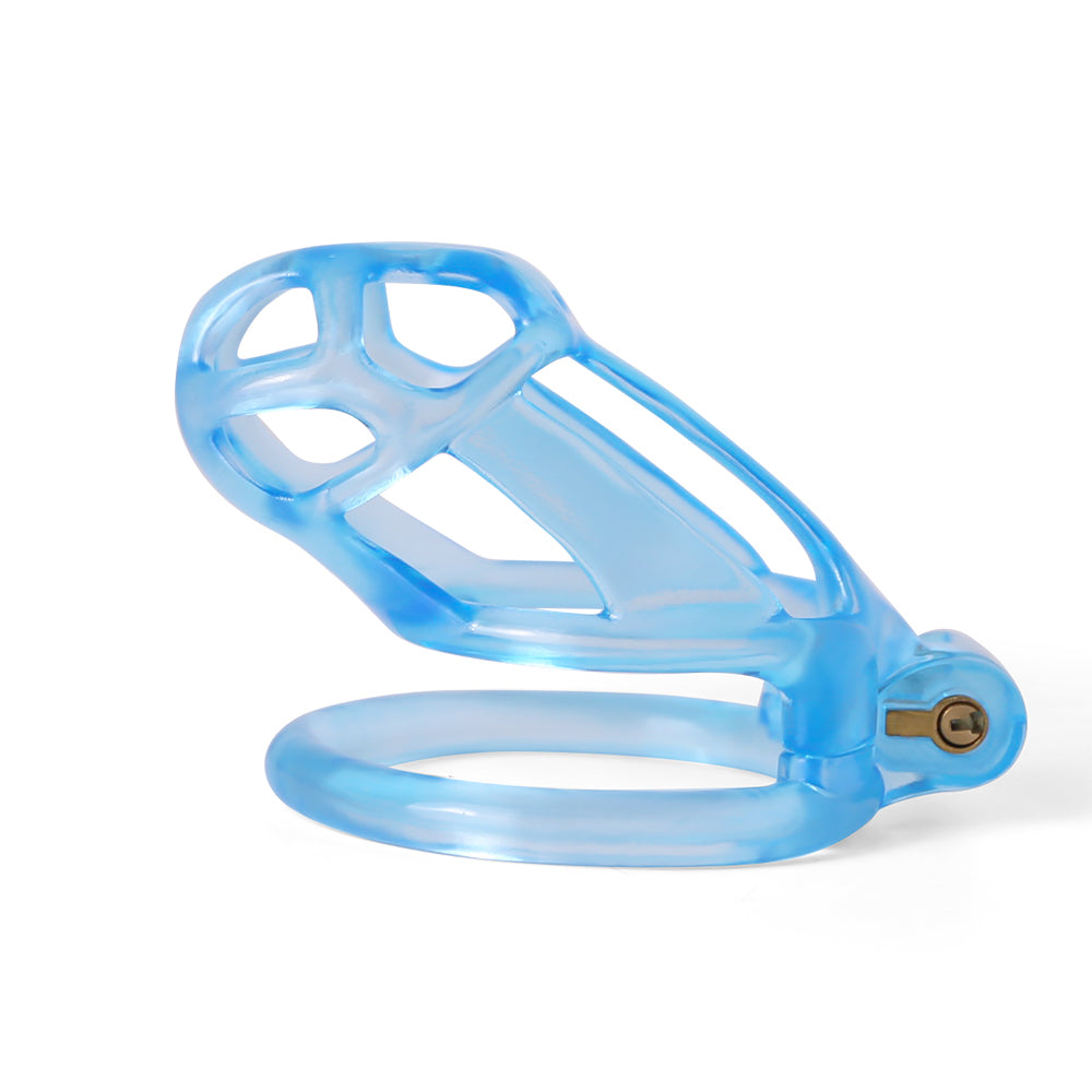 Ice Vision Blue Mamba Chastity Cage Type M