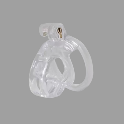 Ice Vision Clear Mamba Chastity Cage Type XS