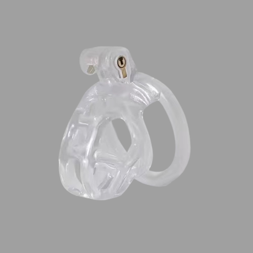 Ice Vision Clear Mamba Chastity Cage Type XS