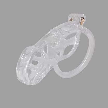 Ice Vision Clear Mamba Chastity Cage Type XL
