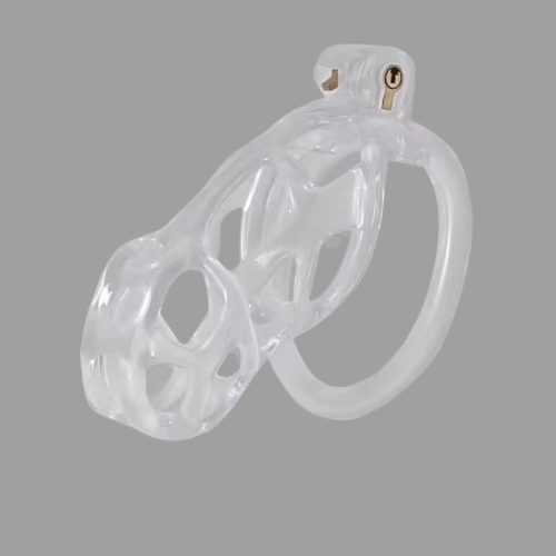 Ice Vision Clear Mamba Chastity Cage Type L