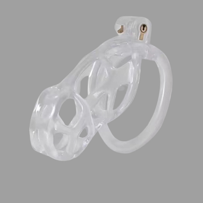 Ice Vision Clear Mamba Chastity Cage Type L