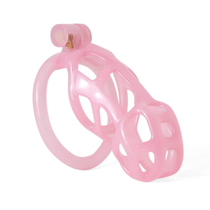 Ice Vision Design Mamba Chastity Cage Pink