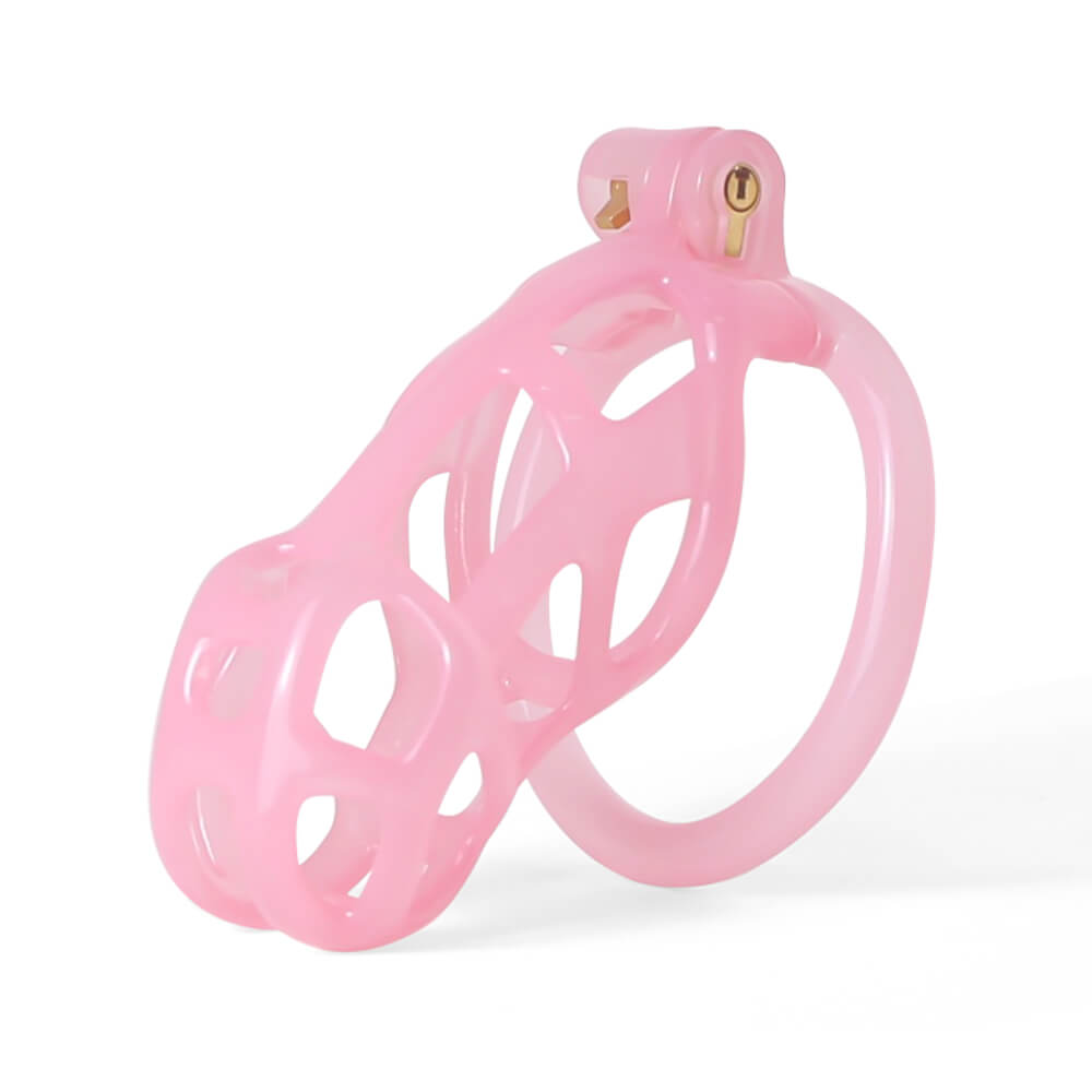 Ice Vision Design Mamba Chastity Cage Pink
