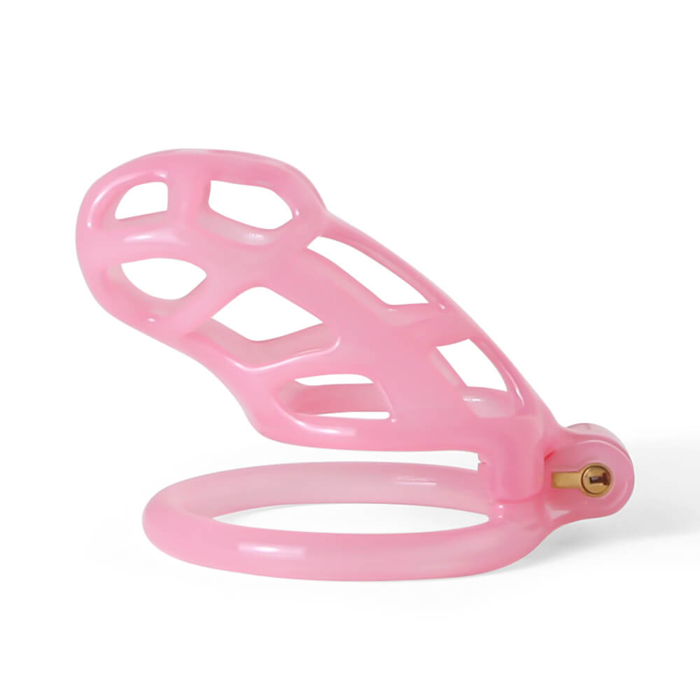 Ice Vision Design Mamba Chastity Cage Pink