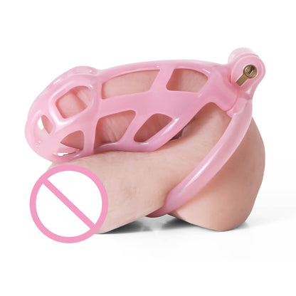 Ice Vision Design Mamba Chastity Cage Pink