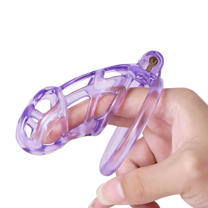 Ice Vision Design Purple Mamba  Chastity Cage