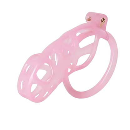 Ice Vision Pink Mamba Chastity Cage Type XL