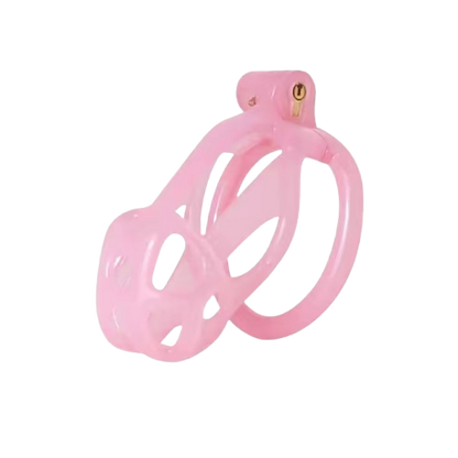 Ice Vision Pink Mamba Chastity Cage Type M