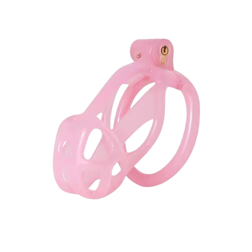 Ice Vision Pink Mamba Chastity Cage Type M