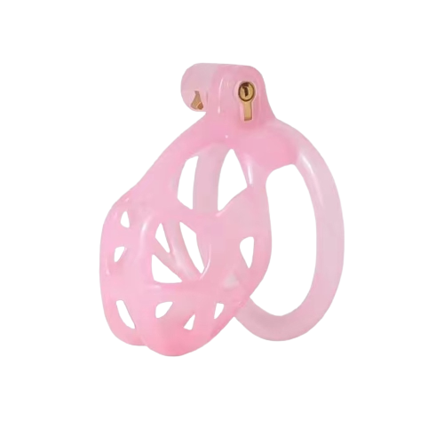 Ice Vision Pink MambaChastity Cage Type S