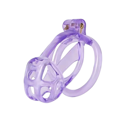 Ice Vision Purple Mamba Chastity Cage Type M