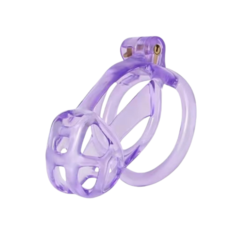 Ice Vision Purple Mamba Chastity Cage Type M