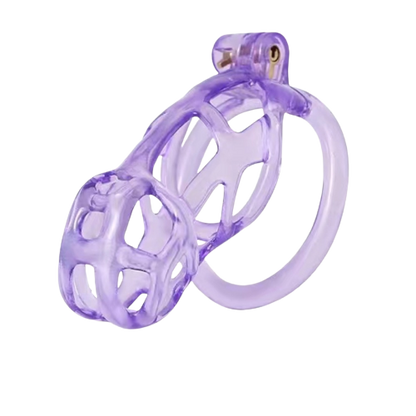 Ice Vision Purple Mamba Chastity Cage Type L