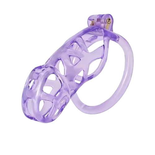 Ice Vision Purple Mamba Chastity Cage Type XL