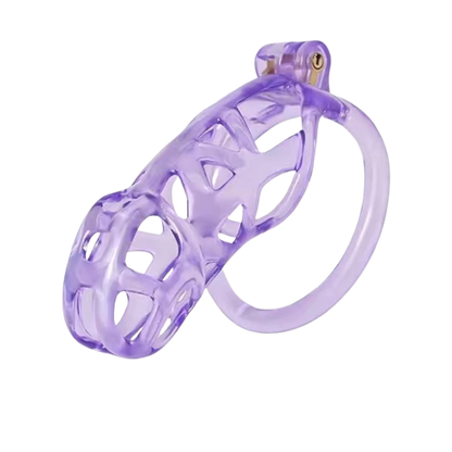 Ice Vision Purple Mamba Chastity Cage Type XL