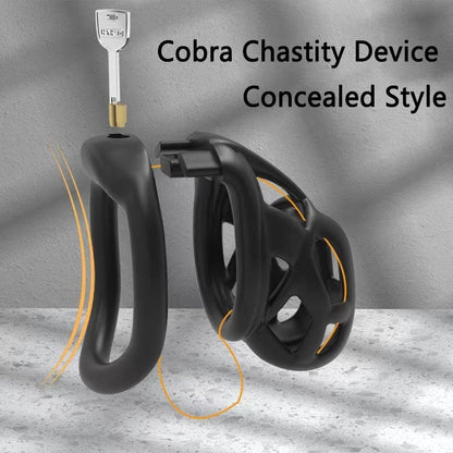 New Concealed Mamba Chastity Cage
