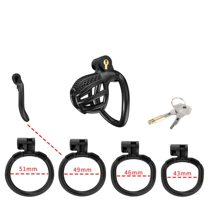 Black Mamba 4.0 Nub Chastity Cage