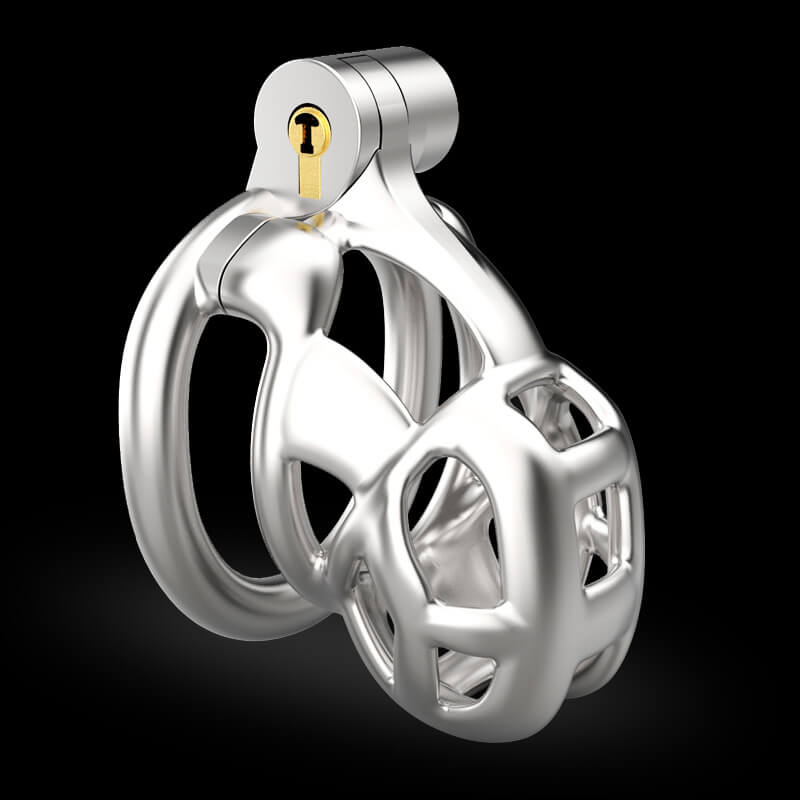 Steel Mamba Chastity Cage