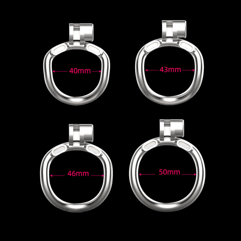 Steel Mamba Chastity Cage