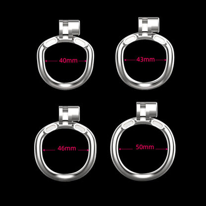 Steel Mamba Chastity Cage