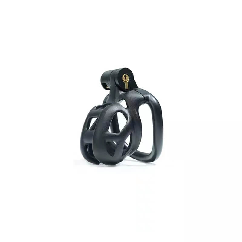 New Upgraded Nub Black Mamba Male Chastity Cage