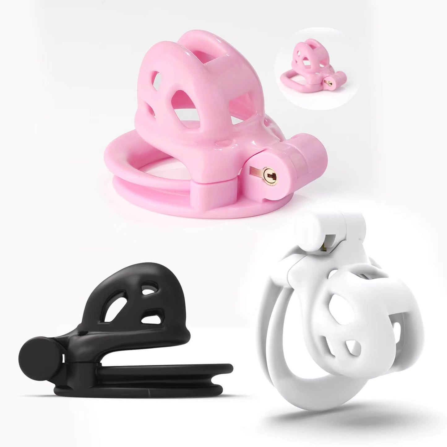 New Upgraded Ultra-Mini Mamba Chastity Cage 1.81 inches Long