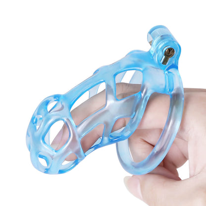 Ice Vision Design Blue Mamba  Chastity Cage
