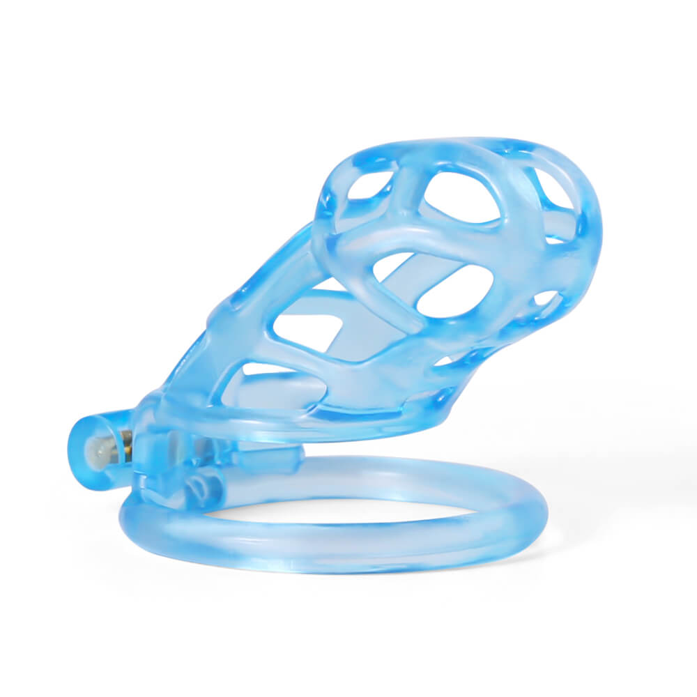 Ice Vision Design Blue Mamba  Chastity Cage