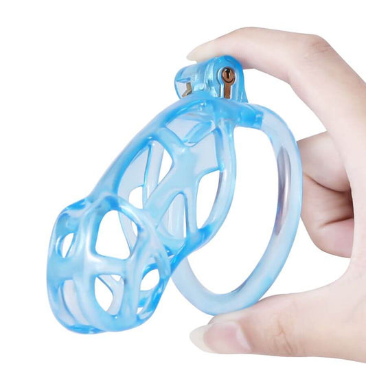 Ice Vision Design Blue Mamba  Chastity Cage