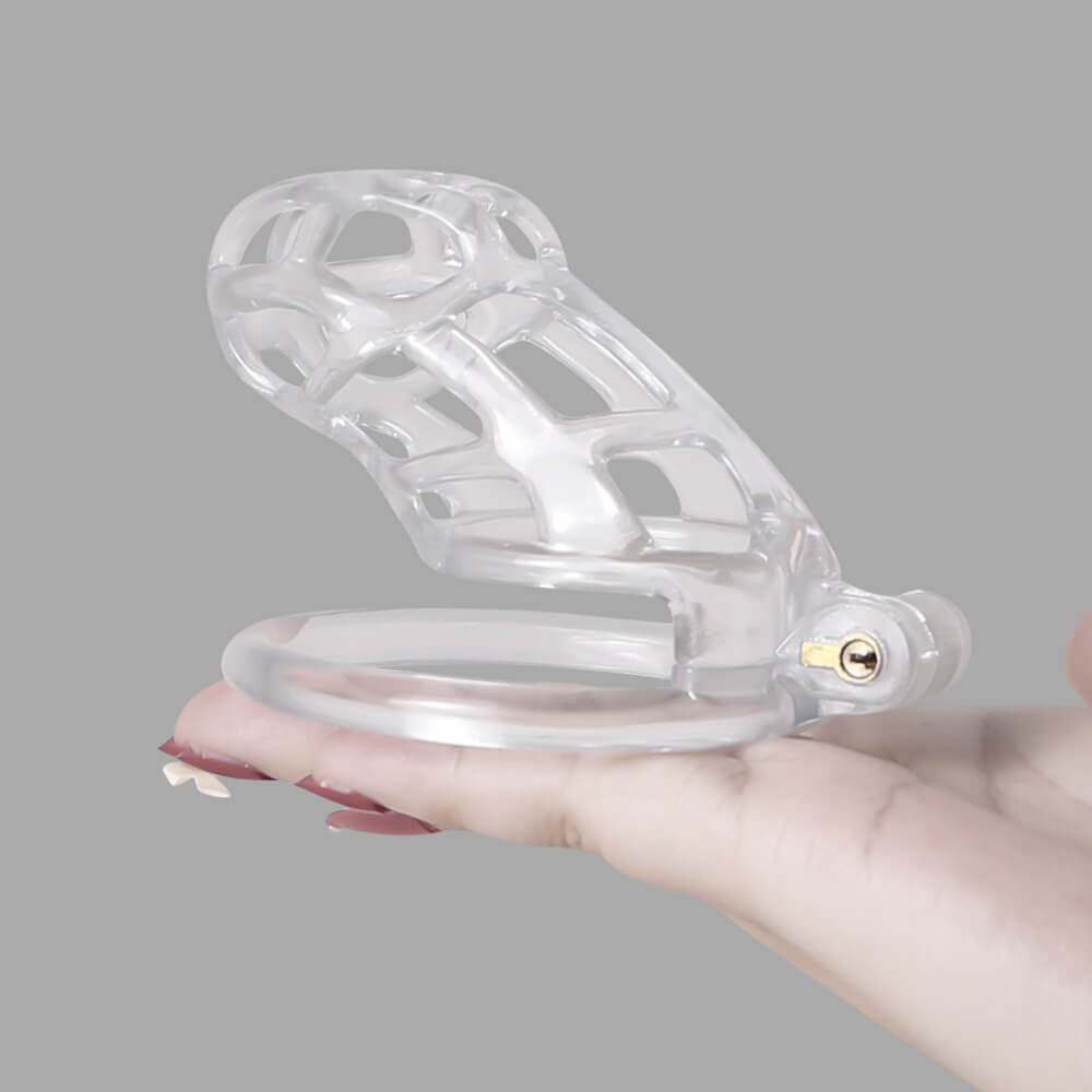 Ice Vision Design Clear Mamba Chastity Cage