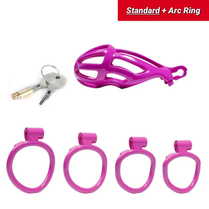 Standard Purple Stripe Mamba Chastity Kits