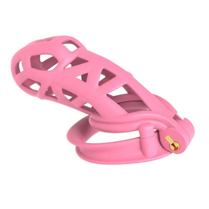 Pink Max Mamba 6.0 Chastity Cage