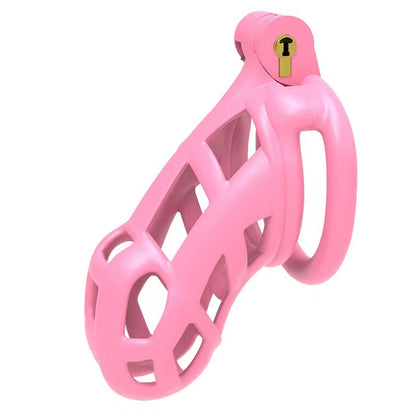 Pink Comfort Mamba Chastity Cage(3.35 inches)