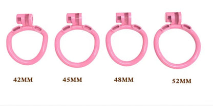 Pink Comfort Mamba 2.0 Chastity Device Kit (3.35 inches)