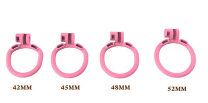 Pink Tight Mamba Chastity Cage(2.36 inches)