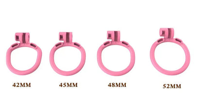 Pink Micro Mamba Chastity Cage (1.97 inches)