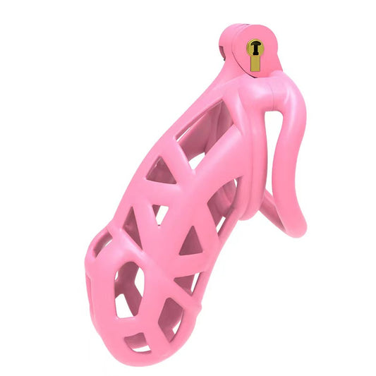 Pink Max Mamba 2.0 Chastity Device Kit (3.94 inches)