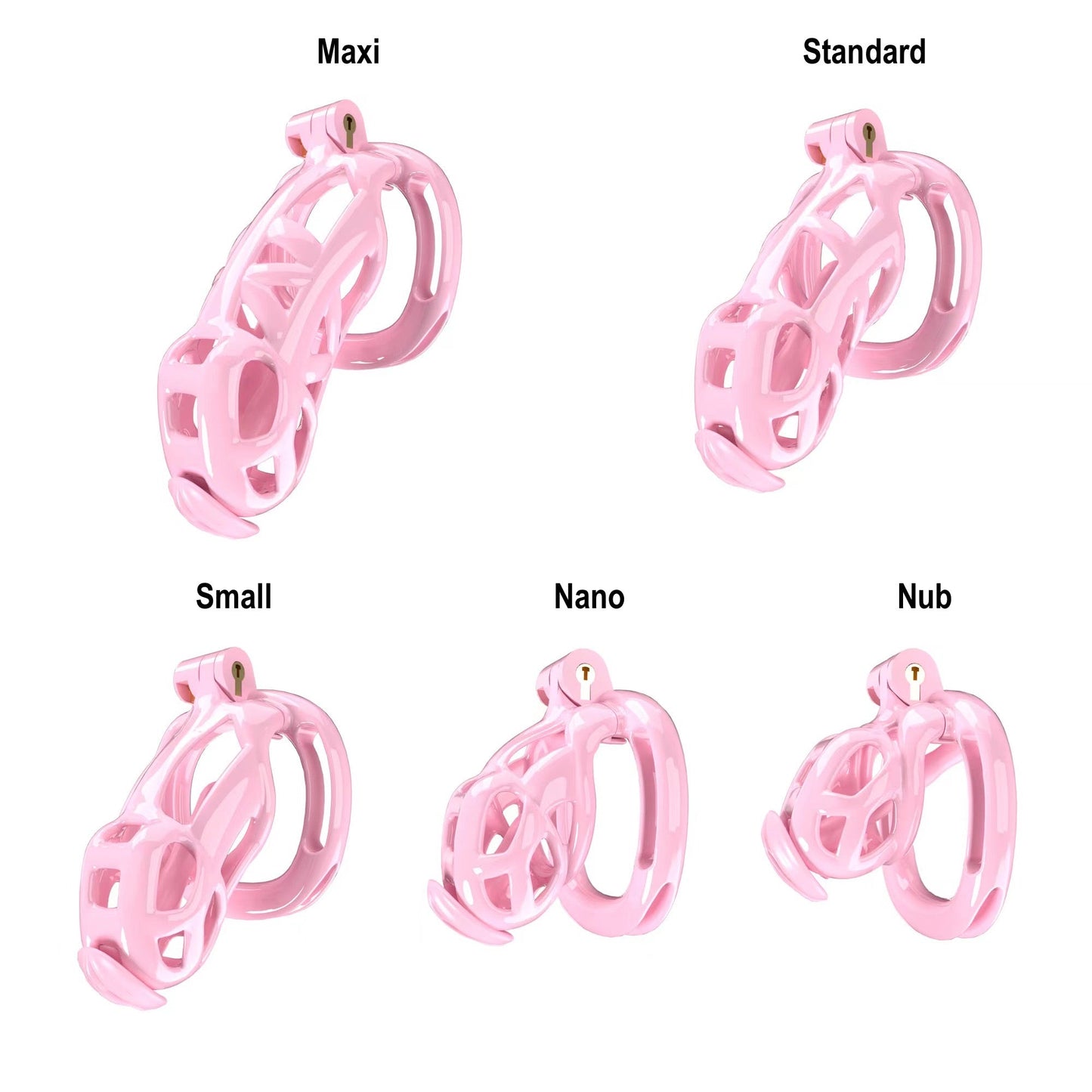Pink Mamba Chastity Standard Kit With Belt And Urethral