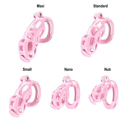 Pink Mamba Chastity Standard Kit With Belt And Urethral