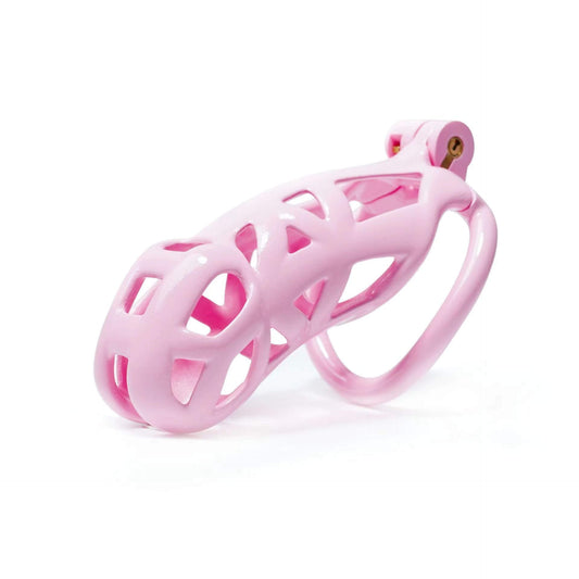 Maxi Pink Mamba Male Chastity Cage