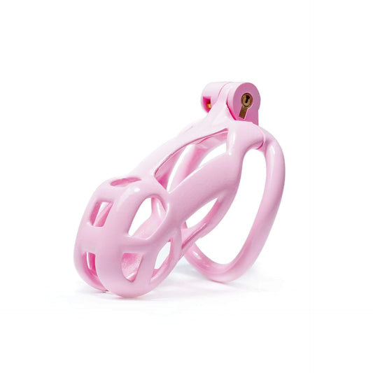 Small Pink Mamba Male Chastity Cage
