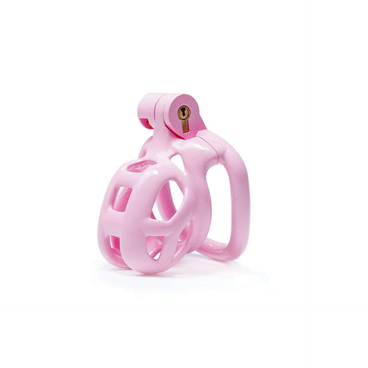 Nub Pink Mamba Male Chastity Cage