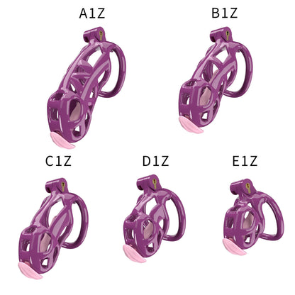 Purple Mamba Small Chastity Kit With Urethral