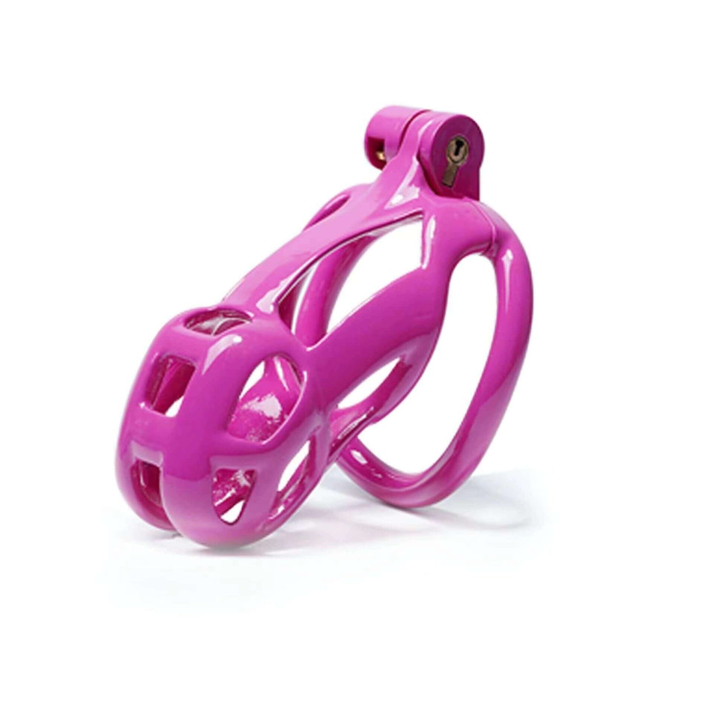 Small Purple Mamba Male Chastity Cage