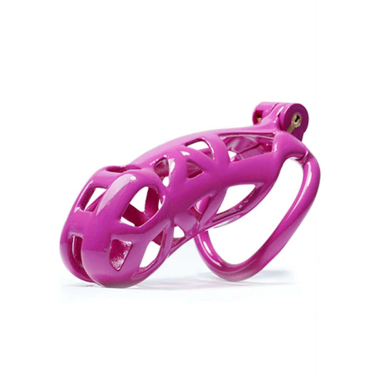 Maxi Purple Mamba Male Chastity Cage