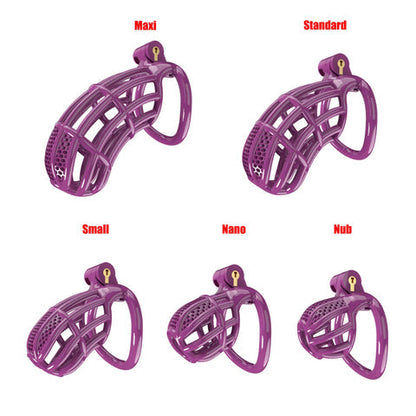 Purple Mamba 4.0 Nano Chastity Cage