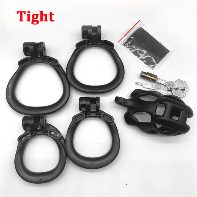 Upgrade Black Tight Mamba 6.0 Chastity Device Kit