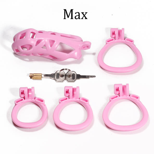 Upgrade Pink Max Mamba 6.0 Chastity Device